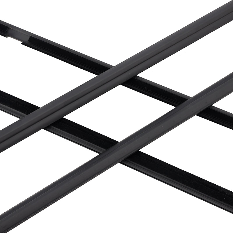 4PCS Door Glass Belt Outer Molding Weatherstrip For Land Cruiser LC100 98-07