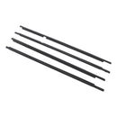 4PCS Door Glass Belt Outer Molding Weatherstrip For Land Cruiser LC100 98-07