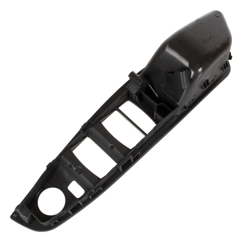 7x Black Inner Door Panel Handle Pull Trim Cover For BMW 5 Series F10 F11 10-16