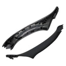 7x Black Inner Door Panel Handle Pull Trim Cover For BMW 5 Series F10 F11 10-16