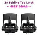 2× Folding Top Latch 68391566AB for Jeep Wrangler Jl Gladiator 2018-2024