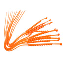 10/20/40PCS Snow Tire Chain Anti-Skid Belt For Car Truck SUV Emergency Winter Driving Orange New Generic