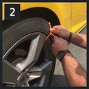 10/20/40PCS Snow Tire Chain Anti-Skid Belt For Car Truck SUV Emergency Winter Driving Orange New Generic