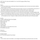 10/20/40PCS Snow Tire Chain Anti-Skid Belt For Car Truck SUV Emergency Winter Driving Orange New Generic