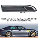 Right Front Fender Turn Signal Light Lamp For Porsche Panamera 970 2010-2016