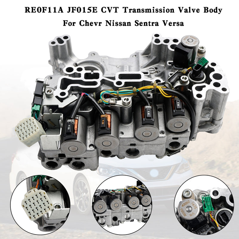 RE0F11A JF015E CVT Transmission Valve Body For Chevr Nissan Sentra Versa