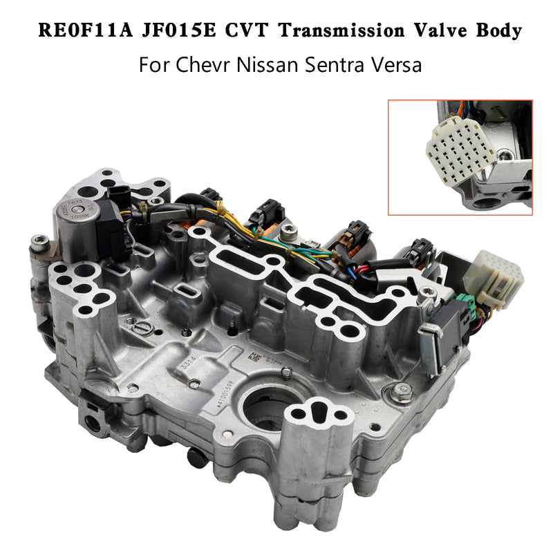 2013-2015 Nissan Sentra RE0F11A JF015E CVT Transmission Valve Body Generic