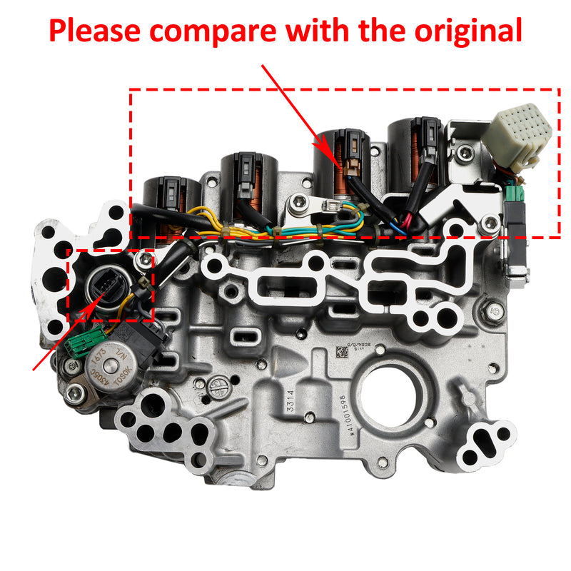 2013-2015 Nissan Sentra RE0F11A JF015E CVT Transmission Valve Body Generic