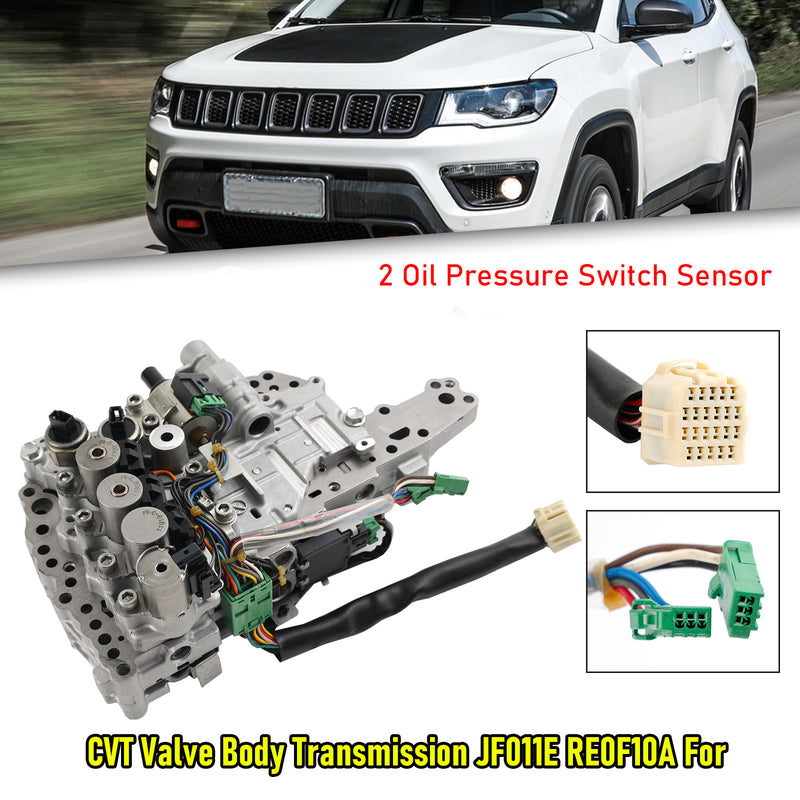 CVT Valve Body Transmission JF011E RE0F10A For Jeep Patriot Compass 2007-2017 Fedex Express Generic