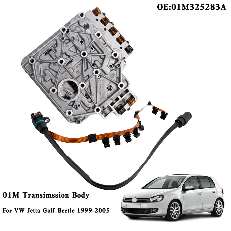 Golf 1999, 8th digit VIN J 2000-2004 2005, 8th digit VIN J Auto Transmission Valve Body 01M325283A Generic