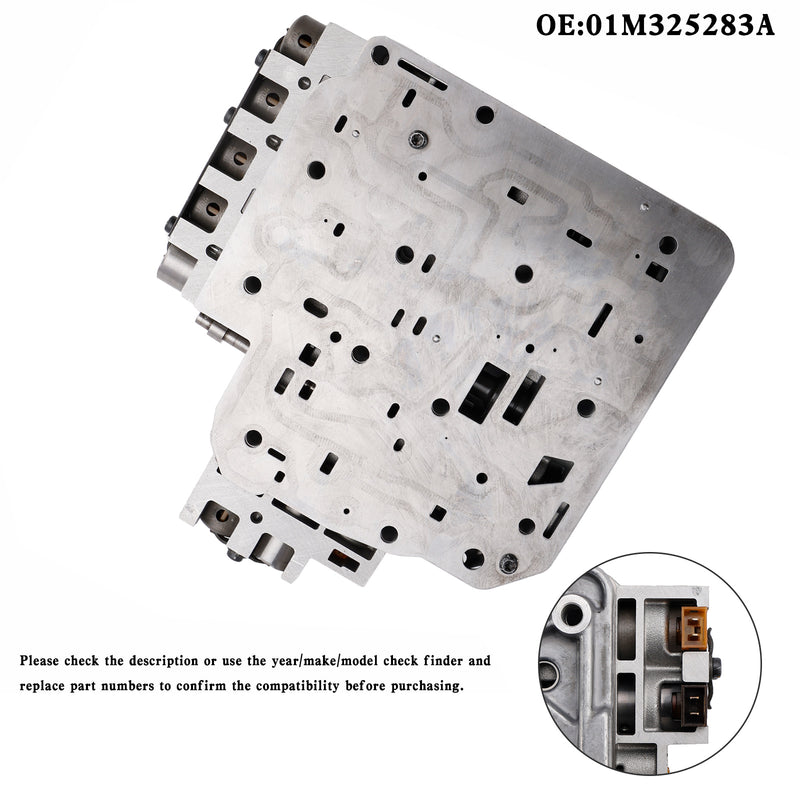Golf 1999, 8th digit VIN J 2000-2004 2005, 8th digit VIN J Auto Transmission Valve Body 01M325283A Generic