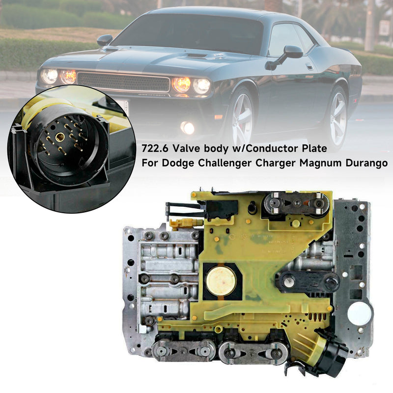 722.6 Valve body w/Conductor Plate For Dodge Challenger Charger Magnum Durango