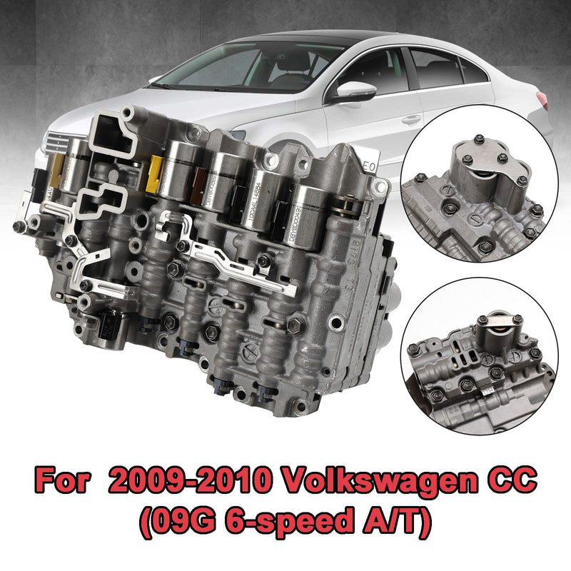 2005-2010 Volkswagen Jetta 2.5L (09G 6-speed A/T, including SportWagen) 09G TF-60SN Automatic Transmission Valve Body
