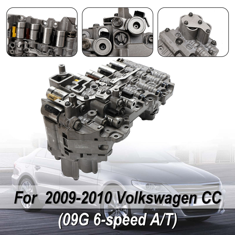 2009-2010 Volkswagen CC (09G 6-speed A/T) 09G TF-60SN Automatic Transmission Valve Body