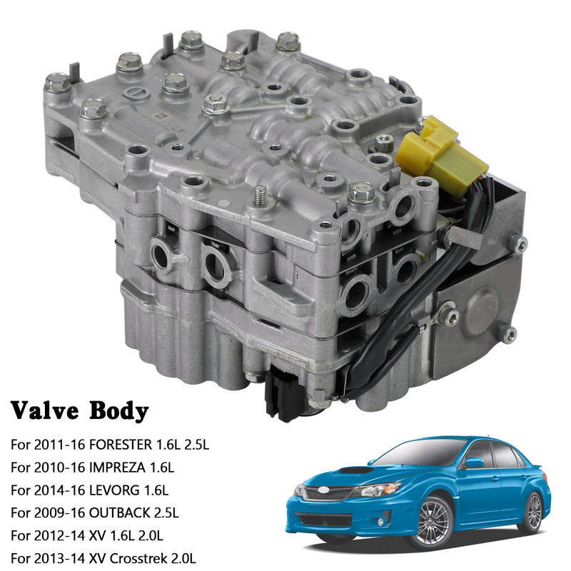 2010-2016 IMPREZA 1.6L TR580 CVT Transmission Complete Valve Body For Subaru (31825AA052)