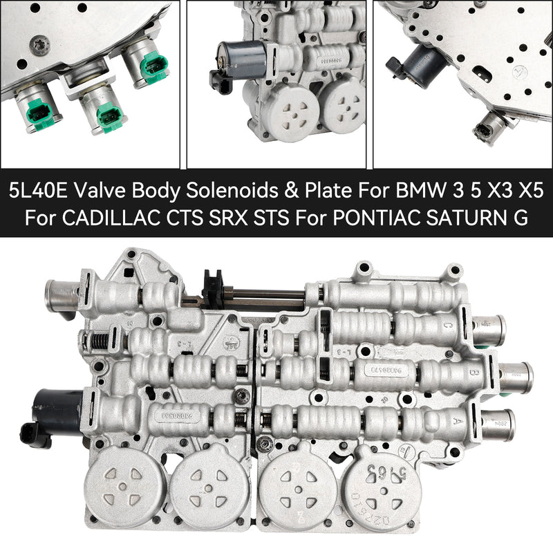 5L40E P1347406 Valve Body Solenoids & Plate For BMW 3 5 X3 X5