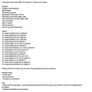 2006-2011 Toyota Aurion Estima LEXU-S ES350 V6 3.5L Camry L4 2.5L Transmission Valve body U660E w/7 Solenoid