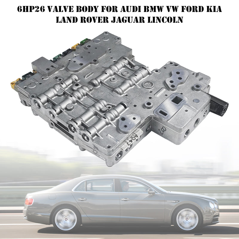 6HP26 Valve Body For LAND ROVER DISCOVERY 04-11 2.7L 3.0L 4.0L 4.4L RANGE ROVER $ SPORT 06-10 2.7L 3.6L 4.2L 4.4L