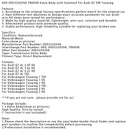 09D 09D325039A TR60SN Valve Body with Solenoid For Audi Q7 VW Touareg