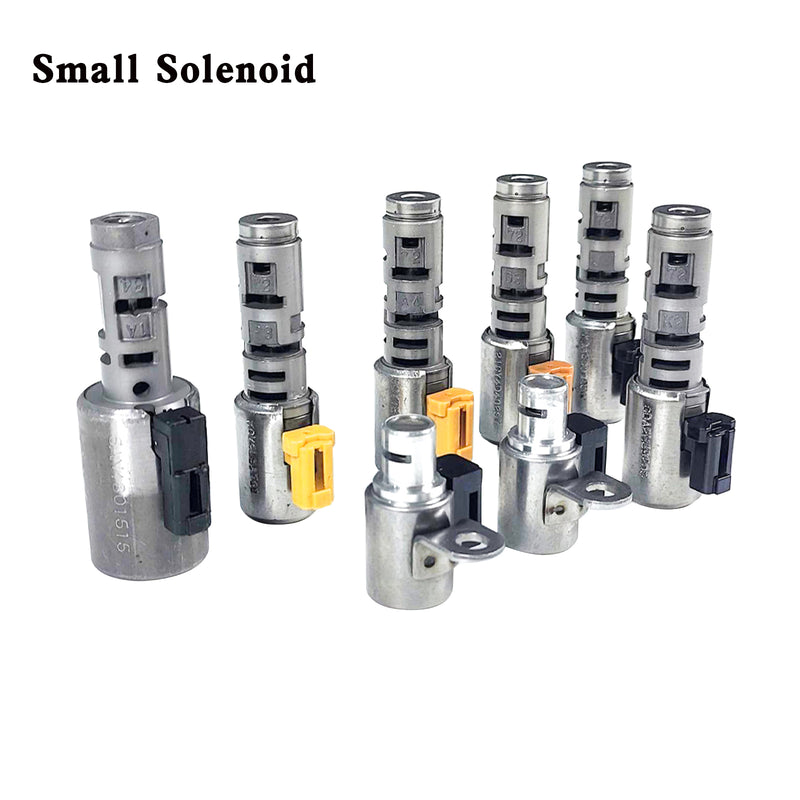 Audi TT 2003-2008 6 Speed F/AWD L4 1.8L 2.0L 3.2L TF60SN 09G Transmission Solenoid Kit Small Valve 8PCS 1298152