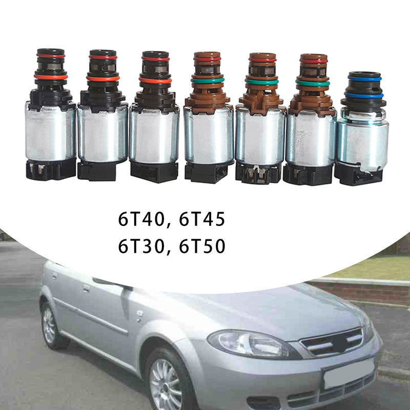 6T40 6T45 6T30 6T50 Gearbox Transmission Solenoids For CHEVOLET BUICK Valve Body