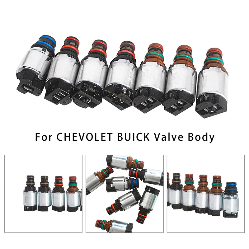 6T40 6T45 6T30 6T50 Gearbox Transmission Solenoids For CHEVOLET BUICK Valve Body
