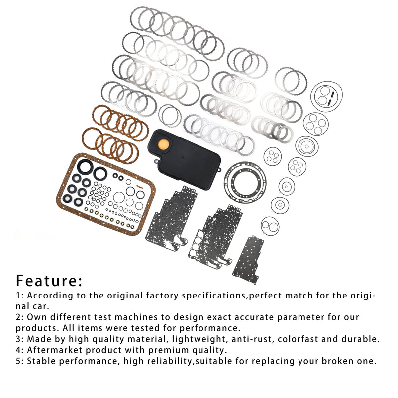 New Transmission Master Rebuild Kit  V4A51 R4A51 For Mitsubishi