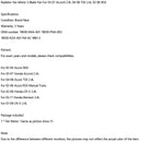 2003-2007 Accord 2.4L /2004-2008 TSX 2.4L /2002-2006 RSX Radiator Fan Motor 5 Blade Fan