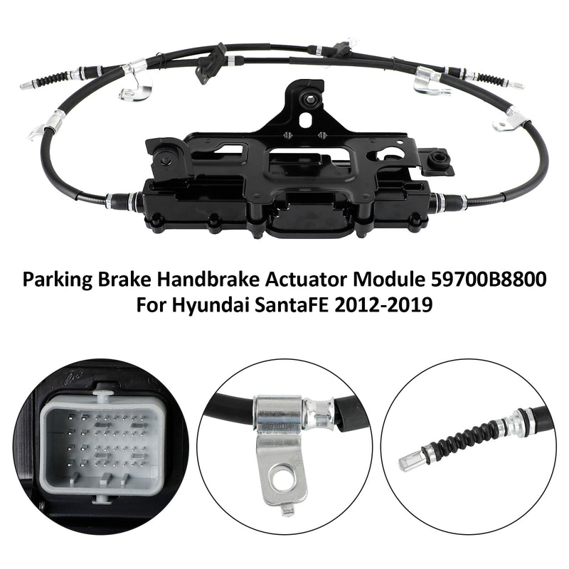 Parking Brake Handbrake Actuator Control Module 59700B8800, 597002W600 For Hyundai SantaFE 2012-2019
