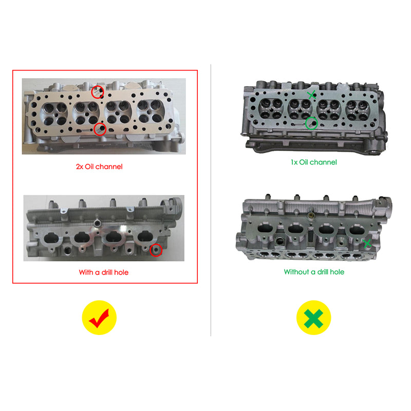 F16D3 Complete Cylinder Head Assembly For GM Chevrolet AVEO 1.6 2004-2007 DOHC 16V