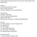 Boost Pressure Control Valve Solenoid For Mazda BT50 Ford Ranger 0928400536 Generic