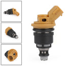 1Pcs 550cc Yellow Side Fuel Injectors 16600-AA170 For Sti WRX GC8 Generic