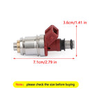 1Pcs Fuel Injectors 16600-86G00 Fit 1990-1995 Nissan Pickup D21 2.4L I4 Generic