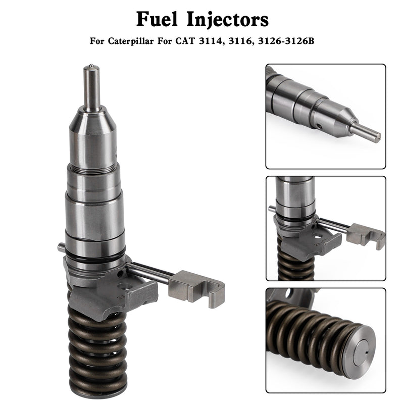 1PCS Fuel Injector 1278216 127-8216 fit Caterpillar 3116 3114 3126 3126B