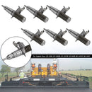 6PCS Fuel Injector 1278216 127-8216 fit Caterpillar 3116 3114 3126 3126B