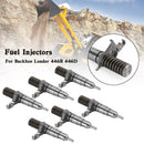 6PCS Fuel Injector 1278216 127-8216 fit Caterpillar 3116 3114 3126 3126B