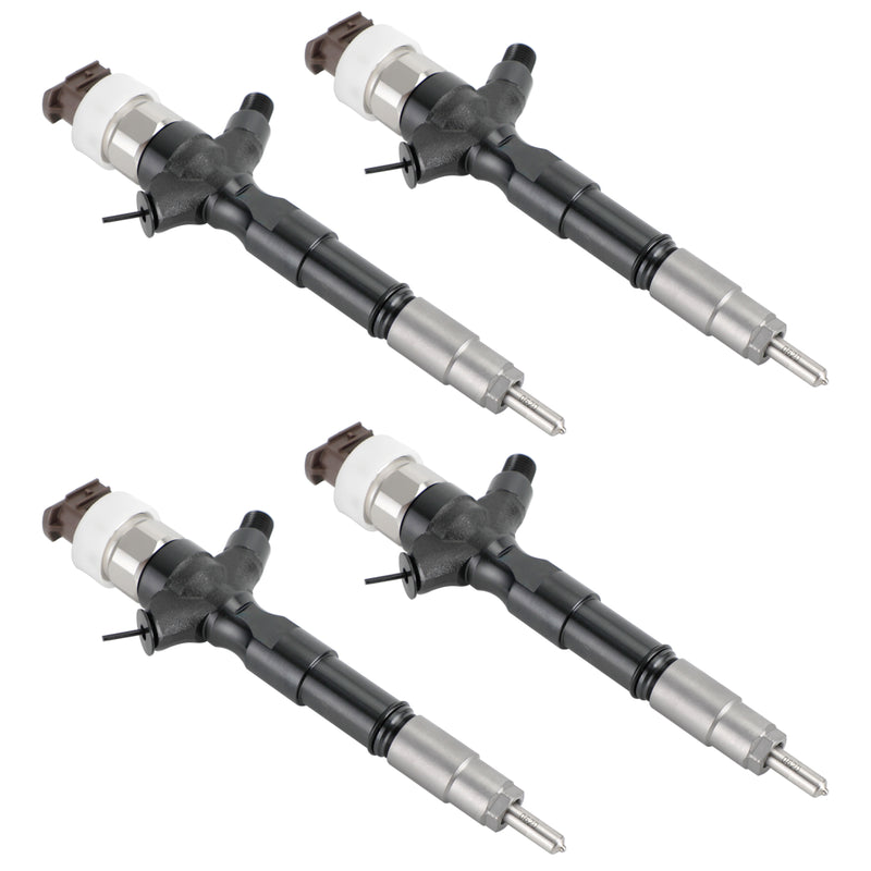4PCS Fuel Injector 23670-30140 Fit Toyota Land Cruiser Hilux 2006+ 095000-6760