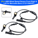 2Pcs ABS Wheel Speed Sensor Front Right & Left for Mercedes-Benz 2112115401817