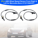 2Pcs ABS Wheel Speed Sensor Front Right & Left for Mercedes-Benz 2112115401817