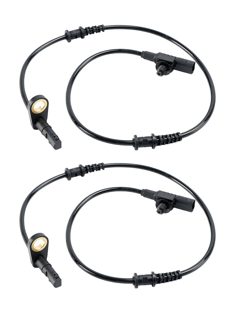 2Pcs ABS Wheel Speed Sensor Front Right & Left for Mercedes-Benz 2112115401817