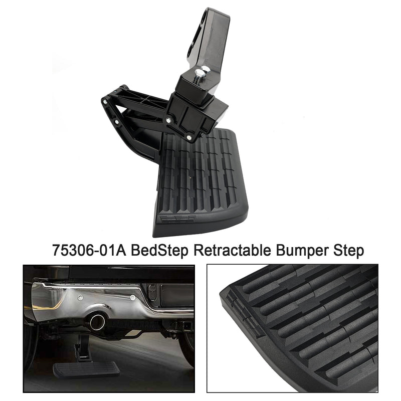 2009-2018 Ram 1500 75306-01A BedStep Retractable Bumper Step
