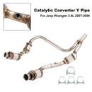Catalytic Converter Y Pipe Direct Fit For Jeep Wrangler 3.8L 2007-2009