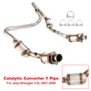 Catalytic Converter Y Pipe Direct Fit For Jeep Wrangler 3.8L 2007-2009