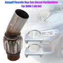 Exhaust Flex Pipe Repair Set Diesel Particulate Filter For BMW 2.0D N47