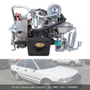 Carburetor 21100-16540 For Toyota 4AF Corolla 1.6L 2 Barrel Carb L4