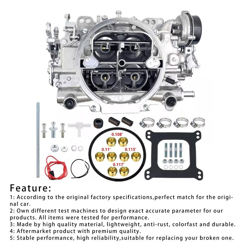 4 Barrel Carburetor For 1411 Performer 750 CFM Electric Choke