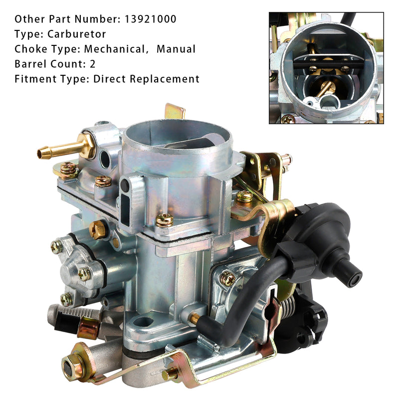 Carburator 13921000 For Peugeot 205 1983-1998