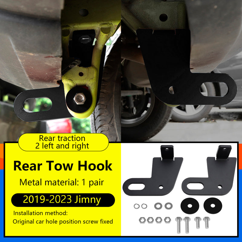 2PCS Rear Left & Right Trailer Hitch for Suzuki Jimny JB64W JB74 2019-2023