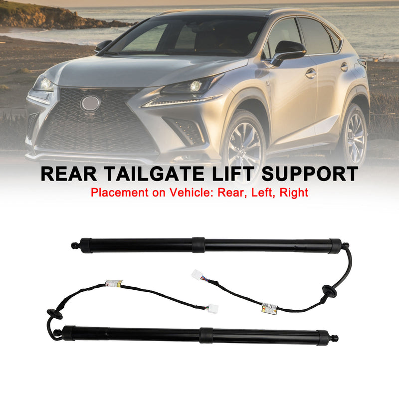 2PCS Rear Electric Tailgate Struts Fit Lexus NX200t NX300h 2.0L 2.5L 2015-2017