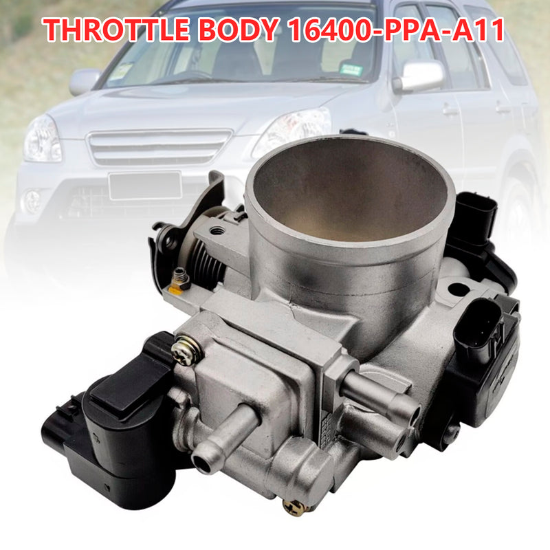 Throttle Body 16400-PPA-A11 For Honda CR-V CRV 2003 2004 2005 2.4L